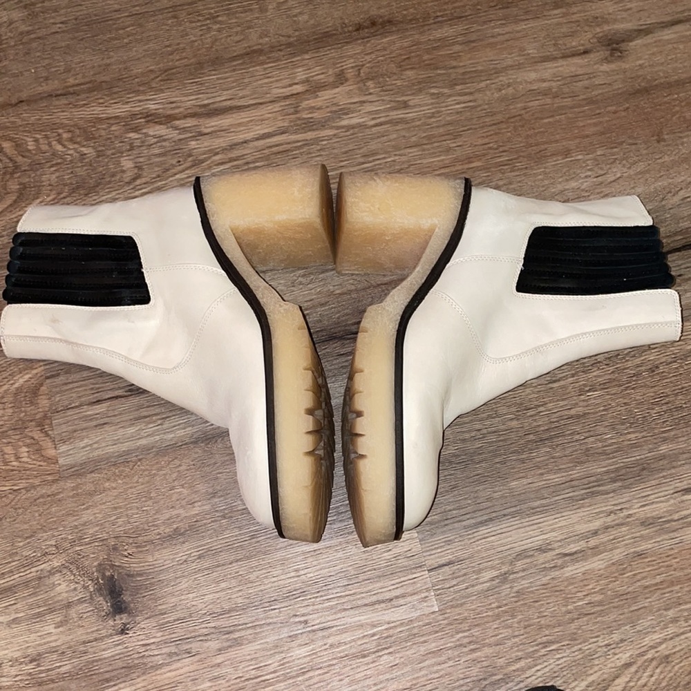 FREE PEOPLE James Chelsea Boots size 40 off white - Picture 4 of 10